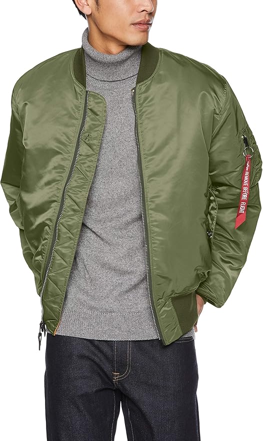 Amazon | 【公式】MA-1 ナイロンジャケット U.S.サイズ | コート